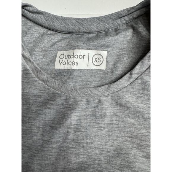 Outdoor Voices All Day Performance Tank Top Gray Size XS - Picture 2 of 6